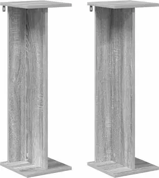 vidaXL Pflanzenst&auml;nder 2 Stk. grau Sonoma 25x25,5x80,5cm (899653)