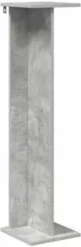 vidaXL Pflanzenst&auml;nder Holzwerkstoff betongrau 25x25,5x100,5cm