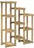 vidaXL Pflanzenständer weiß, 85x30x114,5 cm, Akazien-Massivholz (903107)