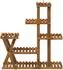 vidaXL Pflanzenständer Akazienholz massiv, natur, 95x25x101,5cm (903104)