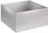 vidaXL Garten-Pflanzgefäß Edelstahl silber 60x60x30cm (8005058)