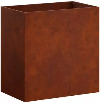 vidaXL Garten-Pflanzgef&auml;&szlig; Rostoptik 50x30x50cm Wetterfeststahl (8005538)