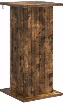 vidaXL Pflanzenst&auml;nder ger&auml;ucherte Eiche 30,5x30x60,5cm (899790)