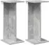 vidaXL Pflanzenständer 2er-Set betongrau 25x25,5x60,5cm (899665)