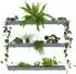 Jardinion Vertikaler Garten Pflanzenwand 3x1m grau