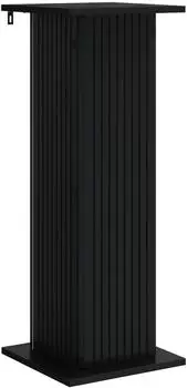 vidaXL Pflanzenst&auml;nder schwarz, Holzwerkstoff, 30,5x30x80,5cm (899764)