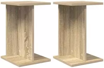 vidaXL Pflanzenst&auml;nder 2er-Set Sonoma-Eiche 25x25,5x40,5cm