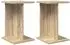 vidaXL Pflanzenständer 2er-Set Sonoma-Eiche 25x25,5x40,5cm