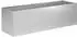 vidaXL Garten-Pflanzgefäß 2er-Set silber 100x30x30cm Stahl (8005229)