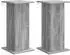 vidaXL Pflanzenständer 2er-Set grau Sonoma 30,5x30x60,5cm (899793)