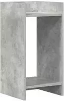 vidaXL Pflanzenst&auml;nder Betongrau 30 x 30 x 60 cm Holzwerkstoff