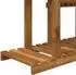 vidaXL Pflanzenständer Massivholz Akazie 123x25x78,5cm