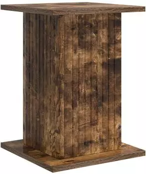 vidaXL Pflanzenst&auml;nder ger&auml;ucherte Eiche 30,5x30x43cm