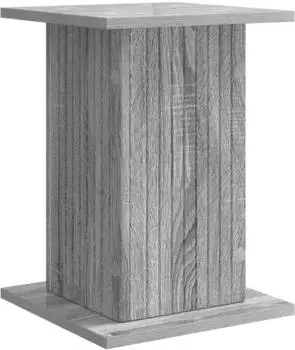 vidaXL Pflanzenst&auml;nder Holzwerkstoff grau Sonoma 30,5x30x43cm (899810)