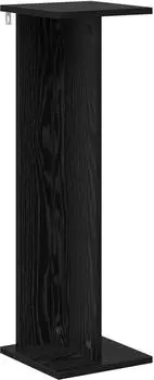 vidaXL Pflanzenst&auml;nder Schwarz Eiche 25x25,5x80,5cm Holzwerkstoff