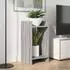 vidaXL Pflanzenständer mit Regal 2 Stk. Sonoma-grau 30x30x60cm (899605)