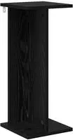 vidaXL Pflanzenst&auml;nder Schwarz Eichen-Optik 25 x 25,5 x 60,5 cm
