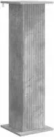 vidaXL Pflanzenst&auml;nder Betongrau 30,5 x 30 x 100,5 cm Holzwerkstoff