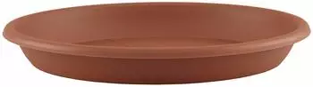 Artevasi Redondo Blumentopfuntersetzer rund, Kunststoff, terrakotta matt, &Oslash; 30cm