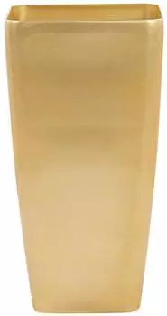 Beliani Modi Blumentopf rechteckig gold 40x40x76cm (201590)