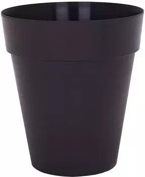 Artevasi Capri Highpot Pflanzgef&auml;&szlig;, Kunststoff, anthrazit, 46cm