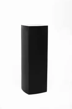 Vivanno INCURVO PODEST S&auml;ule Fiberglas schwarz matt 100cm (111011033431)