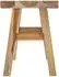 Spetebo Blumenbank Teakholz natur, rechteckig 31x19cm (48032)