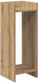 vidaXL Pflanzenst&auml;nder Artisan-Eiche 30x30x80cm Holzwerkstoff (899592)