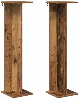 vidaXL Pflanzenst&auml;nder 2 Stk. Altholz 25x25,5x100,5cm (899639)