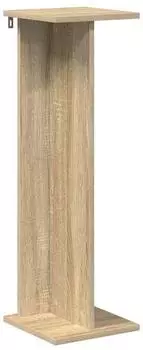 vidaXL Pflanzenst&auml;nder Sonoma-Eiche 25x25,5x80,5cm Holzwerkstoff