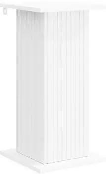 vidaXL Pflanzenst&auml;nder wei&szlig;, Holzwerkstoff, 30,5x30x60,5cm (899780)