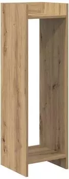 vidaXL Pflanzenst&auml;nder Artisan-Eiche 30x30x100cm Holzwerkstoff