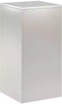 vidaXL Pflanzenst&auml;nder silber, Stahl, 30x30x60cm