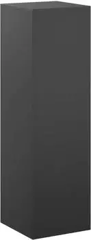 vidaXL Pflanzenst&auml;nder schwarz 30x30x100cm Stahl (8012502)