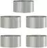 vidaXL Pflanzenring 5er-Set Edelstahl silber 40x40x20cm