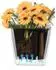LuxusKollektion Blumentopf rechteckig 40cm selbstbewässernd mit Wasserstandsanzeige, weiß