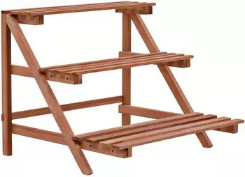 vidaXL Pflanzenst&auml;nder 3-stufig Zedernholz 48x45x40cm (246436)