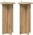 vidaXL Pflanzenständer 2er-Set Artisan-Eiche 29,5x29,5x60cm (899725)