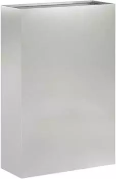 vidaXL Garten-Pflanzgef&auml;&szlig; silber 50x20x75cm Edelstahl (8005464)