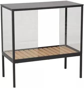 Brafab Grower Greens Pflanzenschrank Aluminium, schwarz, 81x82cm