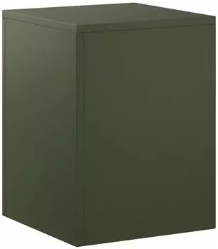 vidaXL Pflanzenst&auml;nder olivgr&uuml;n 30x30x40cm Wetterfeststahl