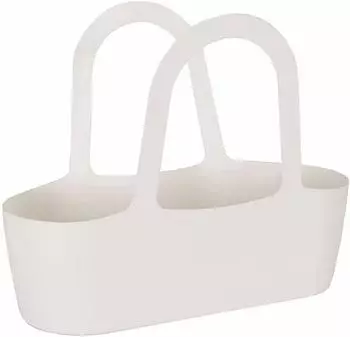 Artevasi Paris Bag Pflanztasche wei&szlig;, Kunststoff, 43cm