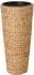 Vivanno Classic Round Pflanzkübel Wasserhyazinthe, rund, natur geflochten, Ø28x60cm (900004101060)
