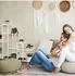 Relaxdays Pflanzentreppe mit Rollen, 9 Ablagen, Metall/Kunststoff, weiß