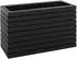 MCW HWC-L21 Pflanzkasten Akazienholz, schwarz, 63x41x23cm (101272)