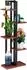 Relaxdays Pflanzenregal Blumentreppe 5 Ablagen, Stahl & MDF, 117x43x22cm (10038825)