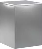 vidaXL Pflanzenst&auml;nder Silber 30 x 30 x 40 cm Stahl