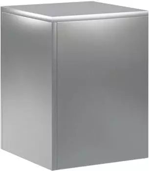 vidaXL Pflanzenst&auml;nder silber 30x30x40cm Stahl