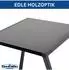 DanDiBo Blumenständer Metall schwarz eckig 80cm (96641)
