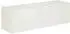 vidaXL Garten-Pflanzgefäß 2er-Set weiß 100x30x30cm Stahl
